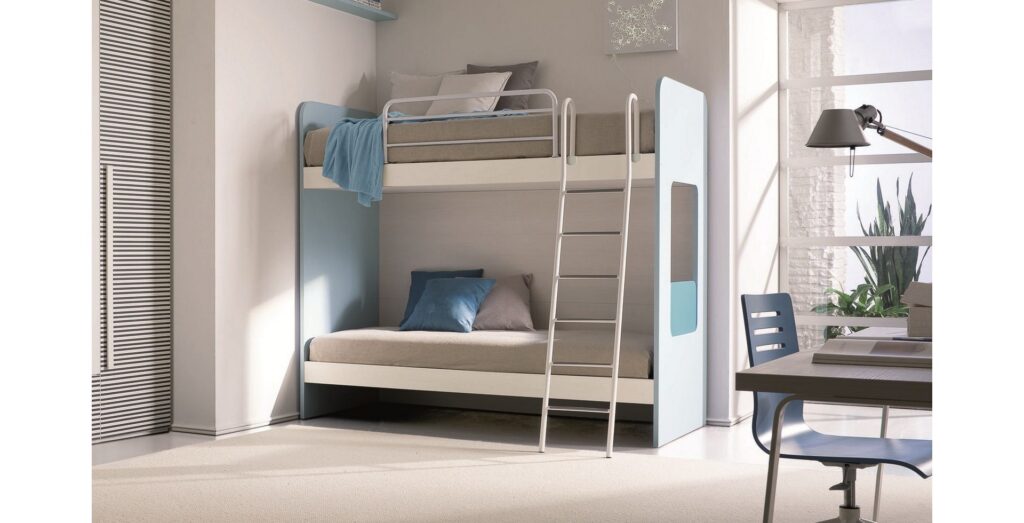 letto a castello per bambini tradizionale