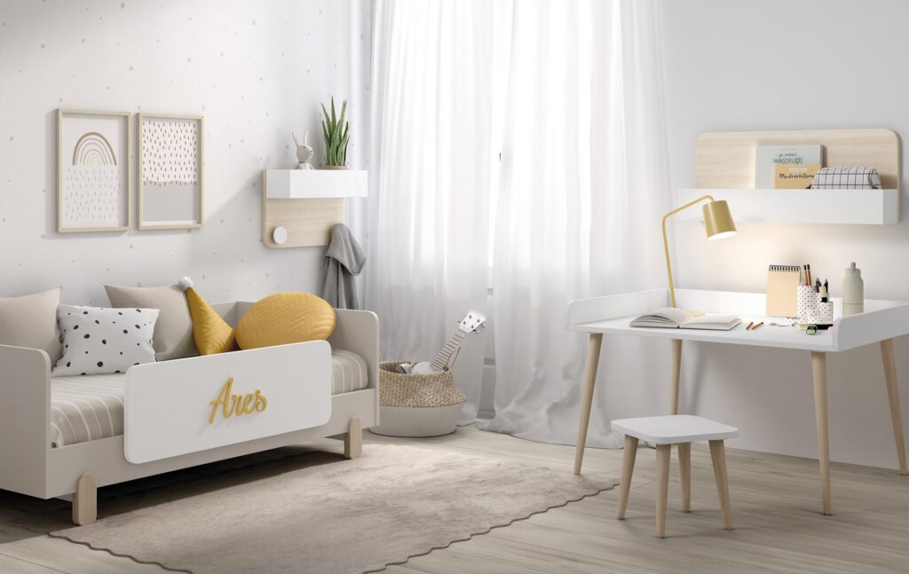 lettino convertibile per bambini