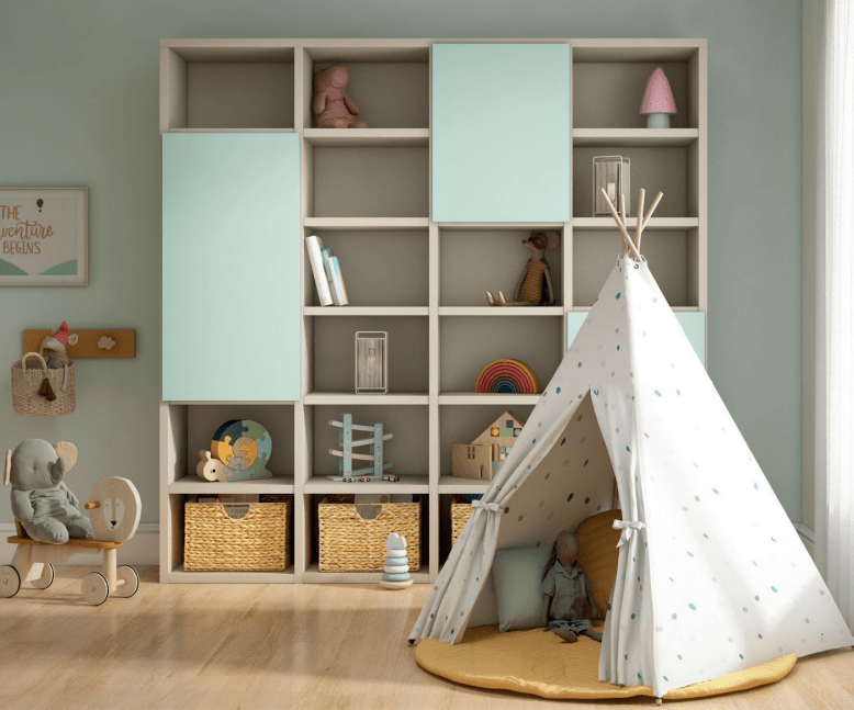 libreria con ante