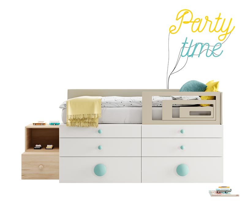letto a cassetti modulari